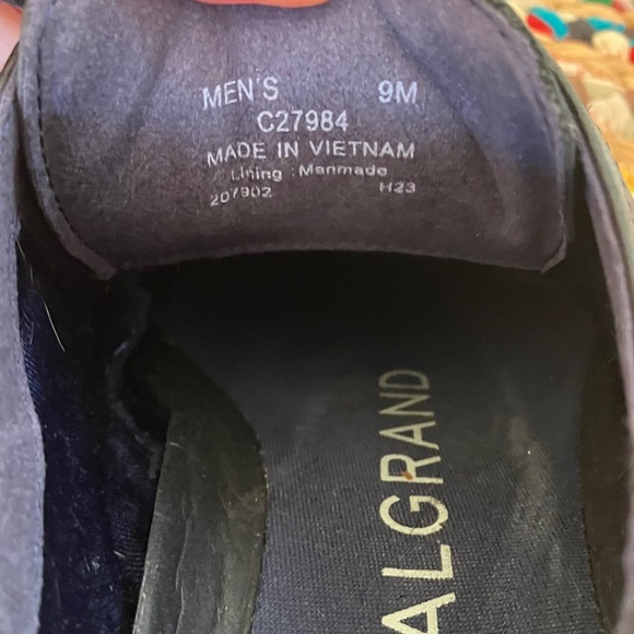 Cole Haan Classic Black Leather Men's Dress Shoes - Picture 6 of 8